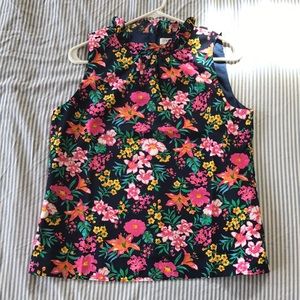 NWT J Crew floral top - Size small